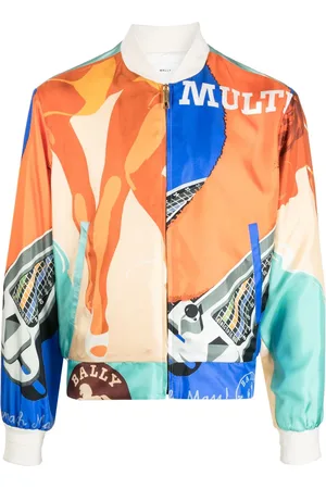 Bally Bomberjacke mit grafischem Print