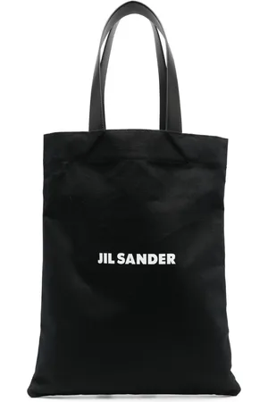 Jil Sander Großer Shopper mit Logo-Print