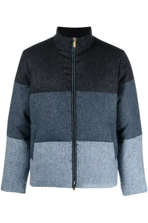Thom Browne Gefütterte Jacke in Colour-Block-Optik