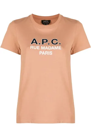 A.P.C. T-Shirt mit Logo-Print