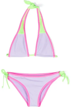 MC2 SAINT BARTH Neckholder-Bikini mit Logo