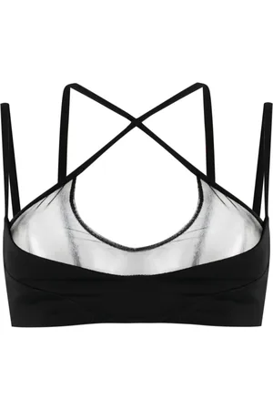 The Attico Top mit Netzeinsatz