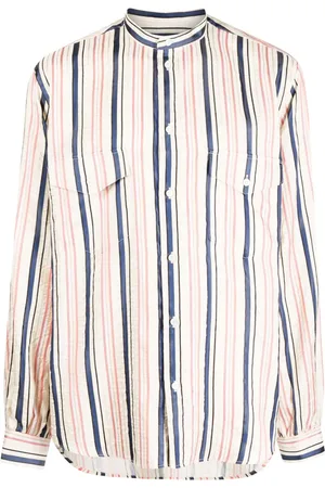 Bally Gestreiftes Seidenhemd