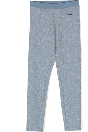 MONNALISA Leggings mit Metallic-Garn