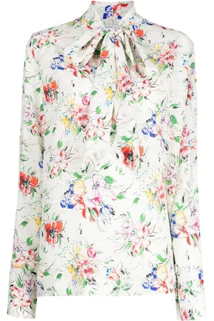 ROSETTA GETTY Bluse mit Blumen-Print