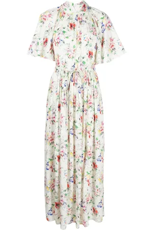 ROSETTA GETTY Maxikleid mit Blumen-Print