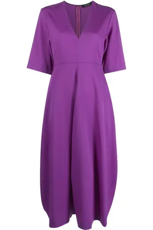 Fabiana Filippi Midikleid mit V-Ausschnitt