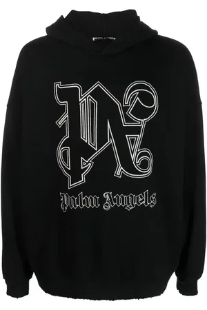 Palm Angels Hoodie mit Logo-Print