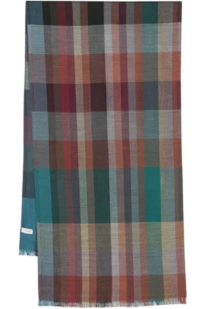 Paul Smith Karierter Schal mit Signature-Streifen