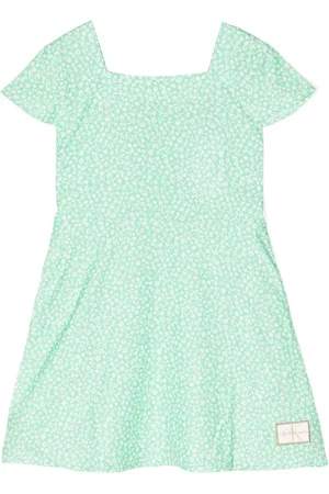 Calvin Klein Kleid mit Blumen-Print