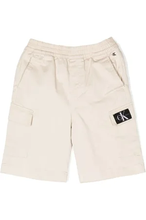 Calvin Klein Bermudas mit Logo-Patch