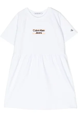 Calvin Klein Kleid mit Logo-Stickerei