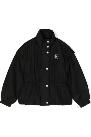 Calvin Klein Jacke mit Druckknöpfen