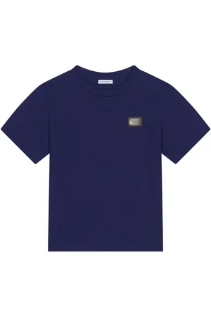 Dolce & Gabbana T-Shirt mit Logo-Schild