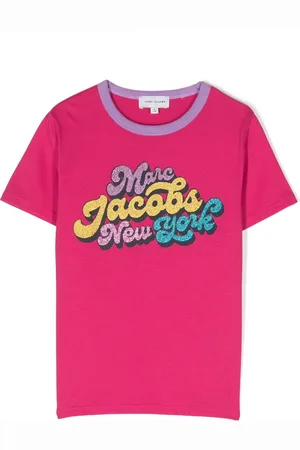 Marc Jacobs T-Shirt mit Glitter-Optik