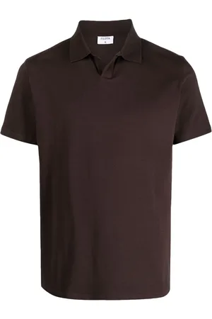 Filippa K Poloshirt mit offenem Kragen
