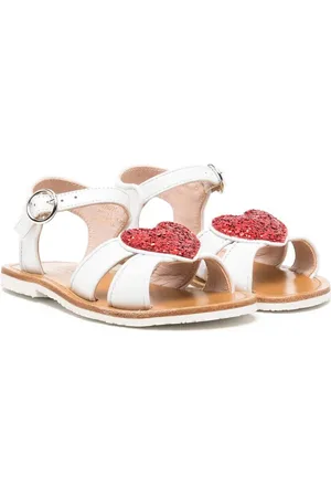 SOPHIA WEBSTER Sandalen mit Herz-Patch