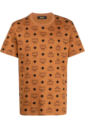 MCM T-Shirt mit Monogramm-Print
