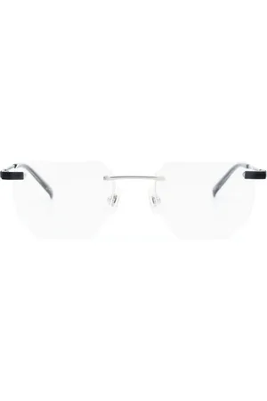 Dunhill Rahmenlose Brille mit schmalen Bügeln
