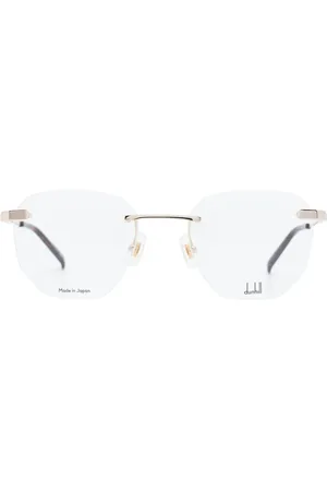 Dunhill Rahmenlose Brille mit schmalen Bügeln