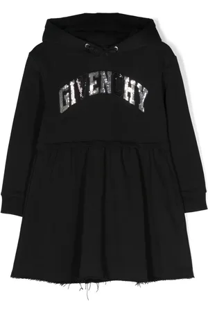 Givenchy Kapuzenkleid mit Logo-Print