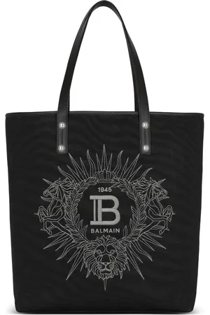 Balmain Varsity Shopper mit Stickerei