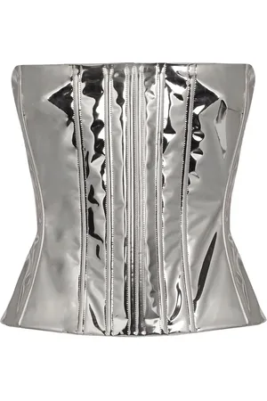Dolce & Gabbana KIM DOLCE&GABBANA Korsett-Top aus Satin