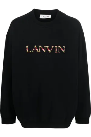 Lanvin Sweatshirt mit Logo-Stickerei