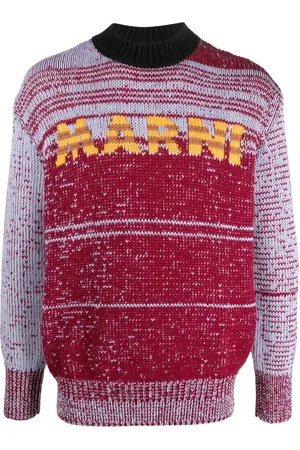 Marni Pullover mit Intarsien-Logo