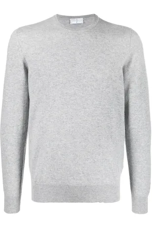 FEDELI Kaschmirpullover mit Rundhalsausschnitt
