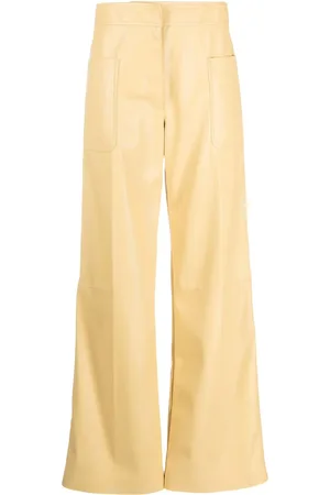 Stella McCartney Alter Mat Hose mit weitem Bein