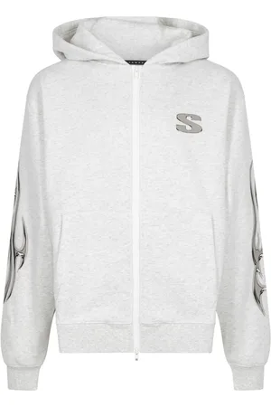 STAMPD Kapuzenjacke mit Chrome Flame-Print