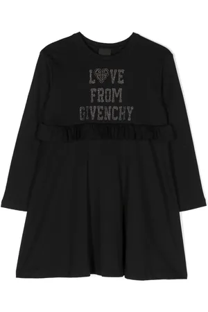 Givenchy Jerseykleid mit Logo-Verzierung