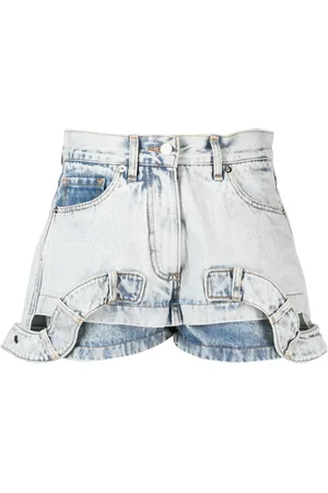 ALMAZ Halbhohe Jeans-Shorts