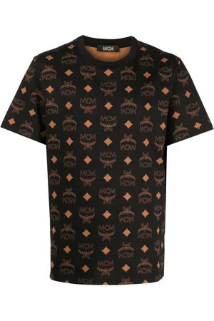 MCM T-Shirt mit Logo-Print