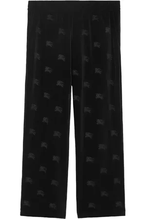 Burberry Jogginghose in Samtoptik