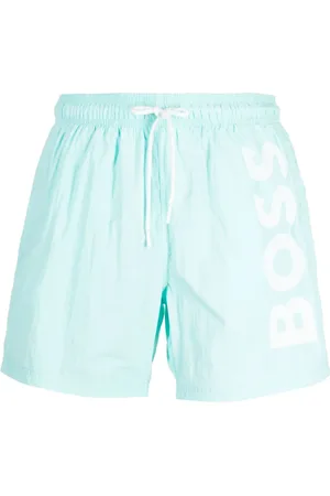 HUGO BOSS Octopus Badeshorts mit Logo-Print