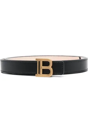 Balmain Gürtel mit Logo-Schnalle