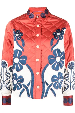La DoubleJ Steppjacke mit Blumen-Print