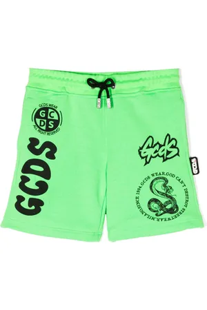 GCDS Joggingshorts mit Logo-Print
