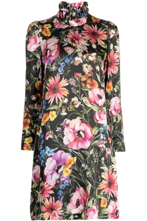 Cubus Minikleid mit Blumen-Print