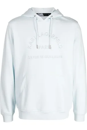 Karl Lagerfeld Hoodie mit Logo-Stickerei