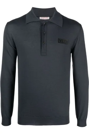 VALENTINO GARAVANI Langärmeliges Poloshirt