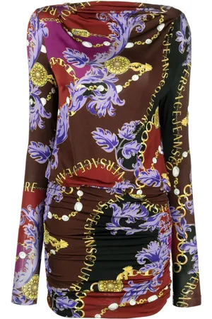 VERSACE Minikleid mit Barocco-Print
