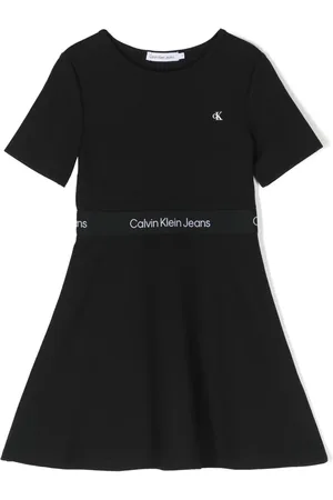 Calvin Klein Kleid mit Logo-Stickerei