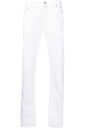 Jacob Cohen Halbhohe Slim-Fit-Jeans