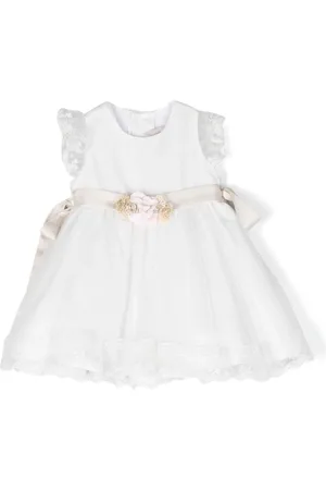 Amaya Spitzenkleid mit Blumenapplikation