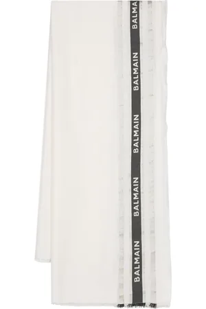 Balmain Schal mit Logo-Verzierung