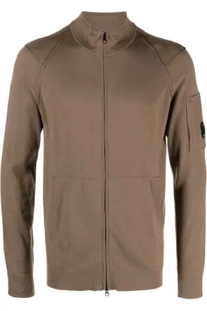C.P. Company Cardigan mit Linsen-Detail
