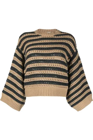 Brunello Cucinelli Gestreifter Pullover